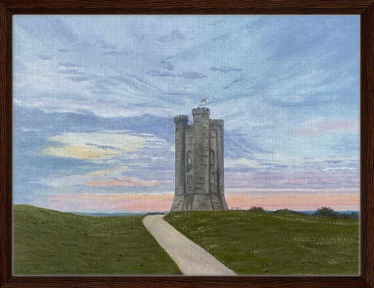 Broadway Tower at Sunset
