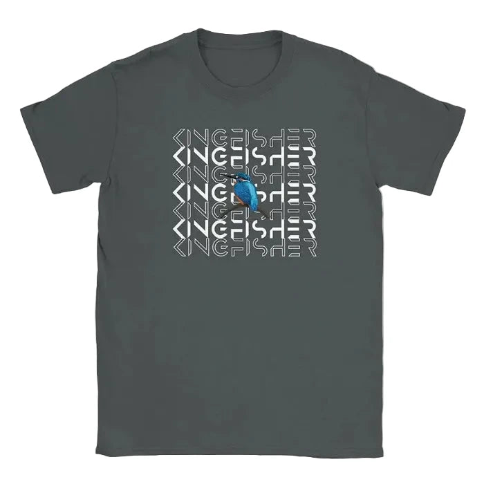 Kingfisher on branch t shirt