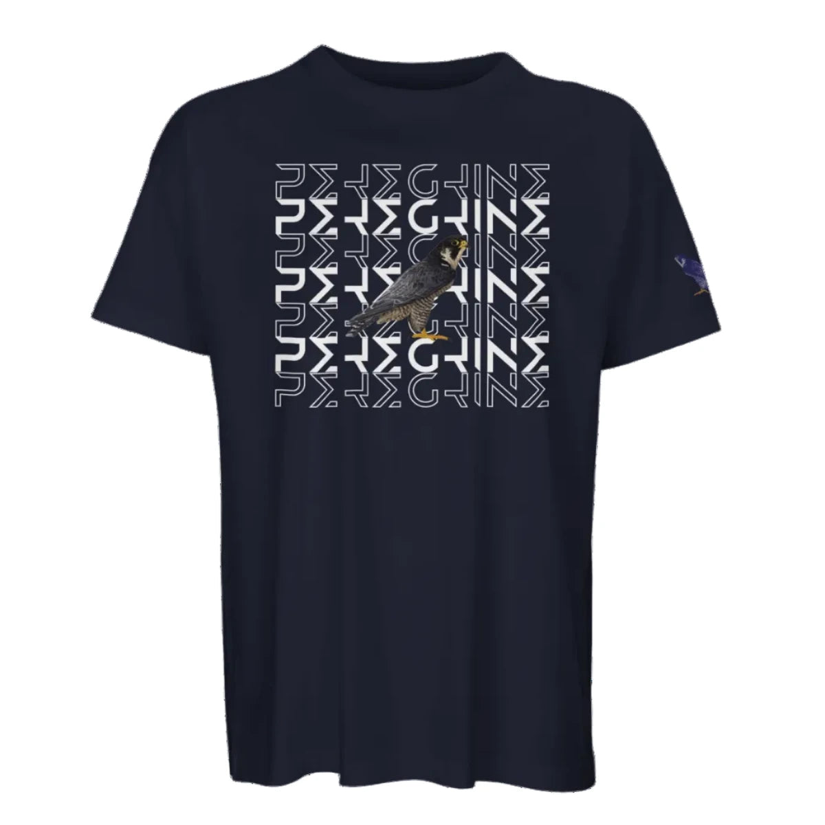 Peregrine Falcon T Shirt Navy