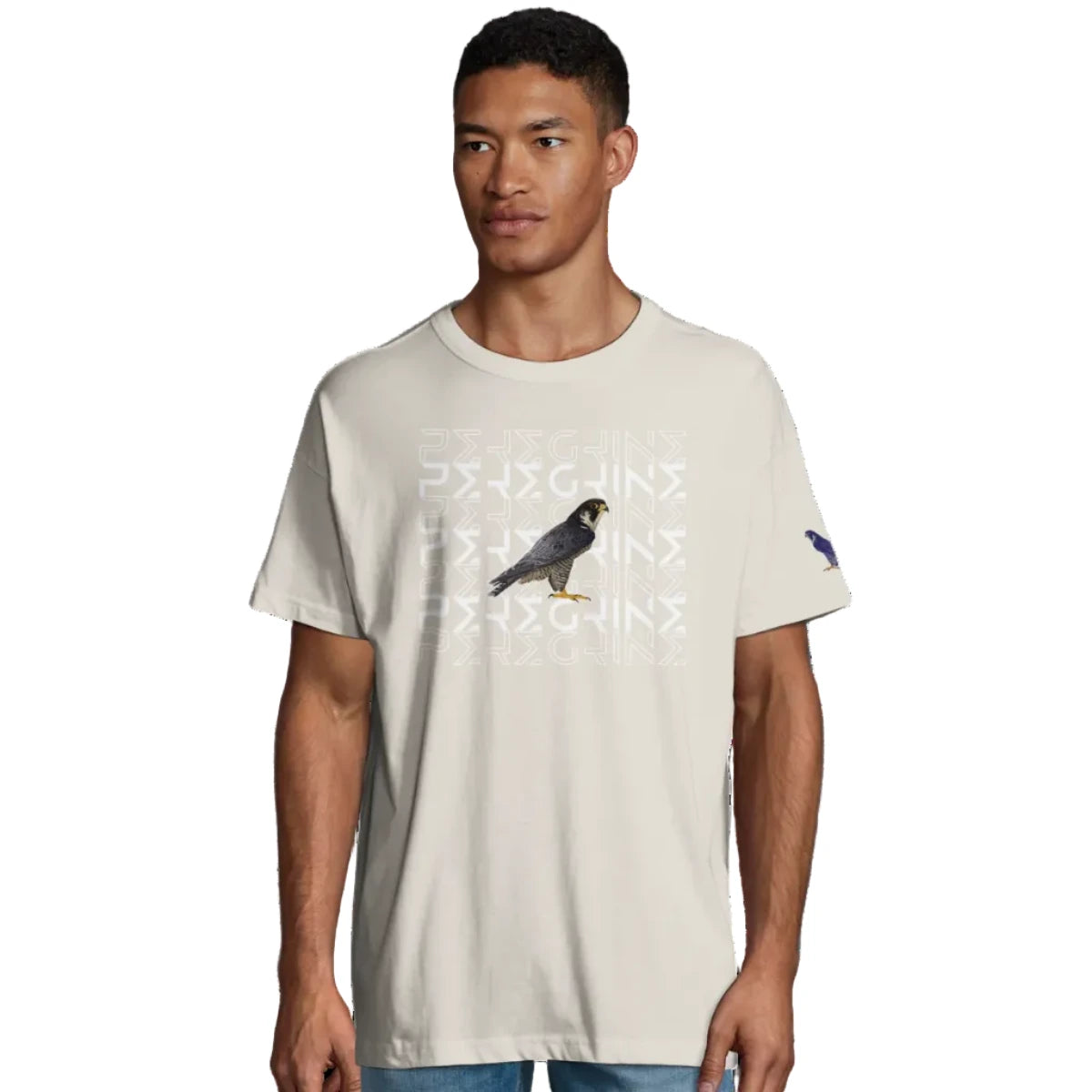 Peregrine Falcon T Shirt back