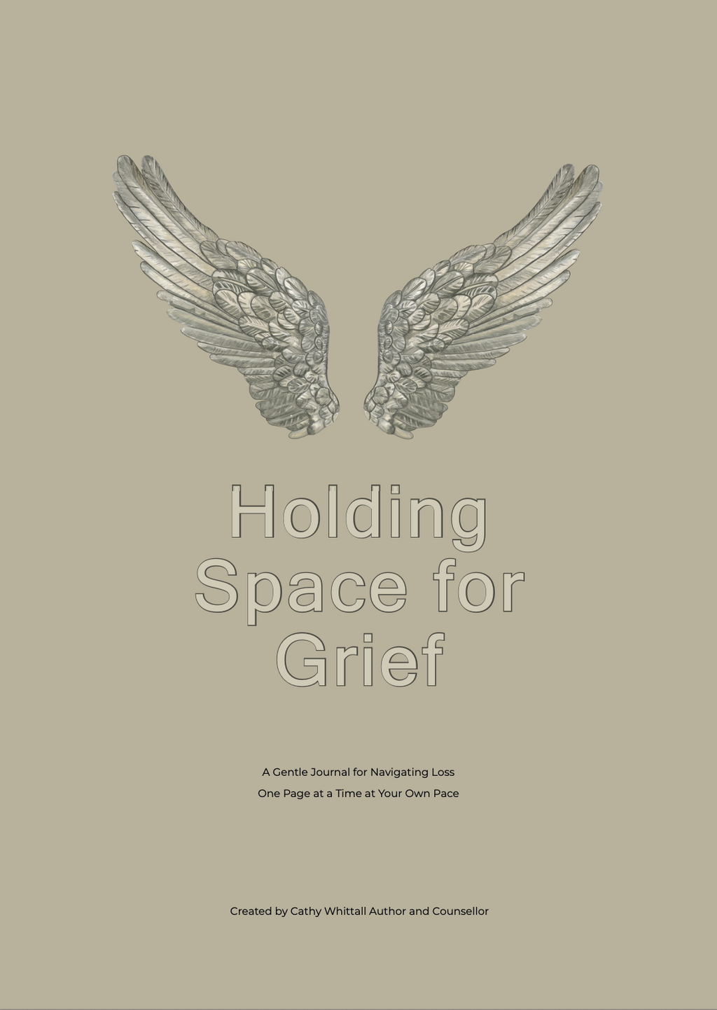 Holding Space for Grief | Bereavement Journal | Instant Download
