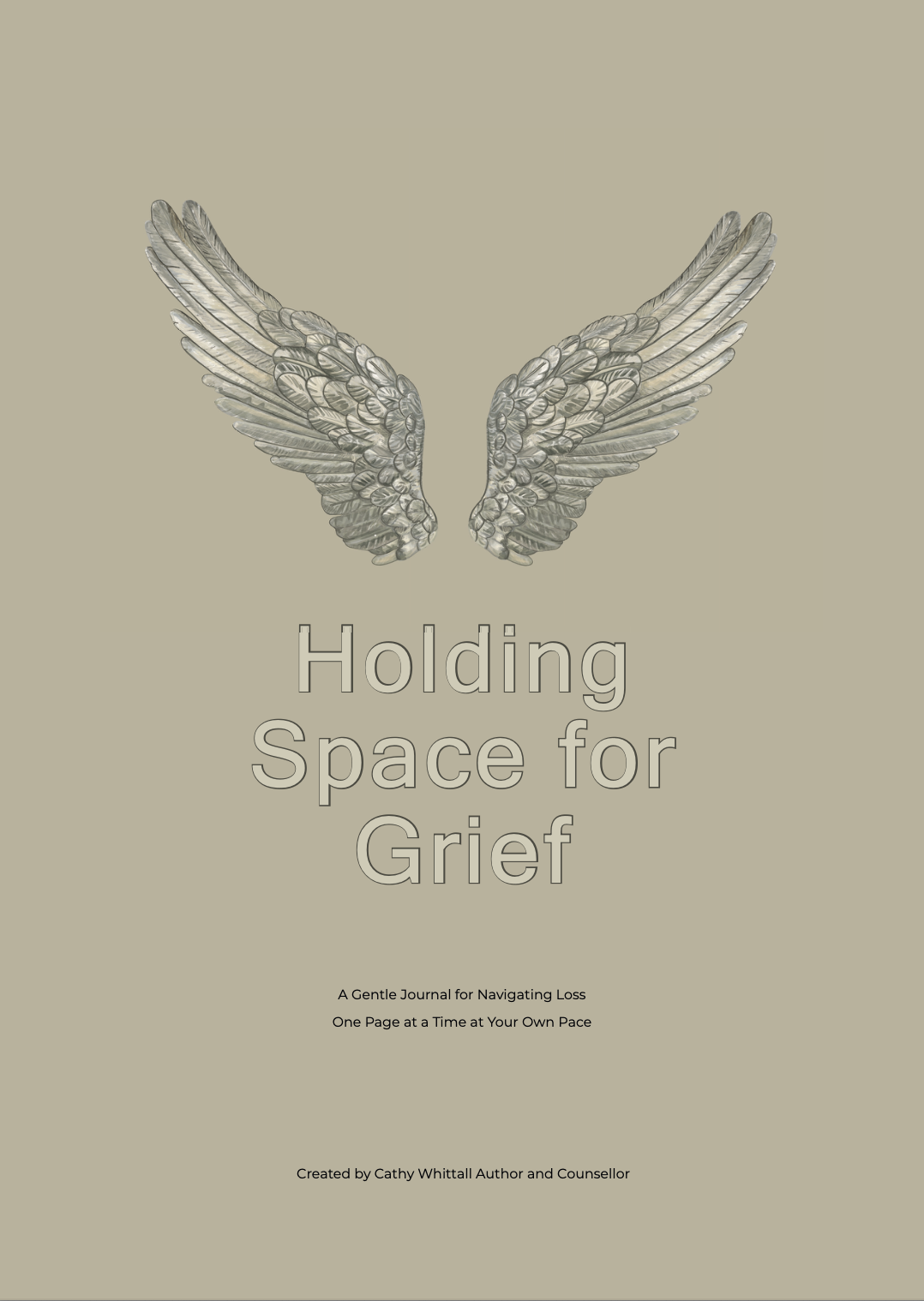 Holding Space for Grief | Bereavement Journal | Instant Download