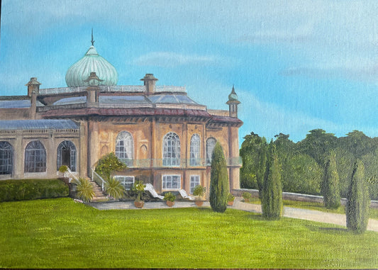 Sezincote House - Original Oil Painting
