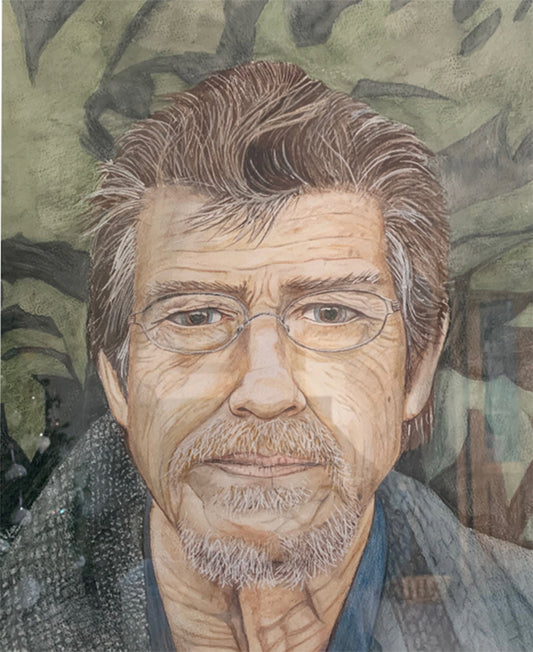 John Hurt Watercolour